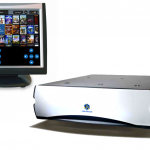 Kaleisescape offers a similar system to RealDVD, but in hardware