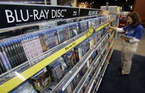 Dropping disc sales have very little to do with piracy, and more to do with market saturation and the transition to digital