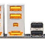 Gigabyte GA-P55-UD4 Backplate Gigabyte GA-P55-UD4 Backplate
