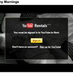 YouTube Rentals