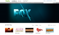 Fox content on Hulu