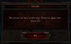 Diablo 3 - Error 37 Diablo 3 - Error 37