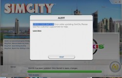 SimCity Error