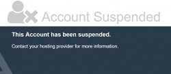 Account Suspended