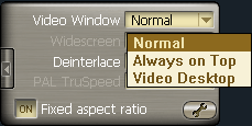 WinDVD 4's new Display options