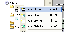 DVD-lab Pro: Add Movie