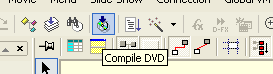 DVD-lab Pro: Compile DVD Button