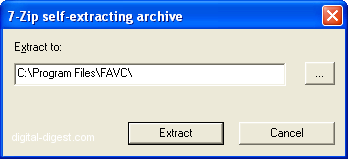 FAVC: Installation