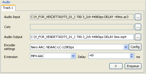 remove nero aac codec