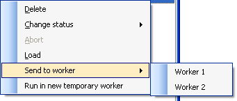 MeGUI: Send to Worker