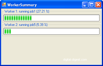 MeGUI: Worker Summary