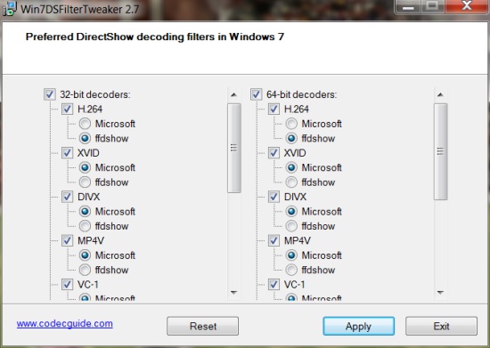 divx h264 decoder