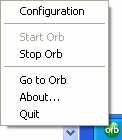 Orb Tray Icon