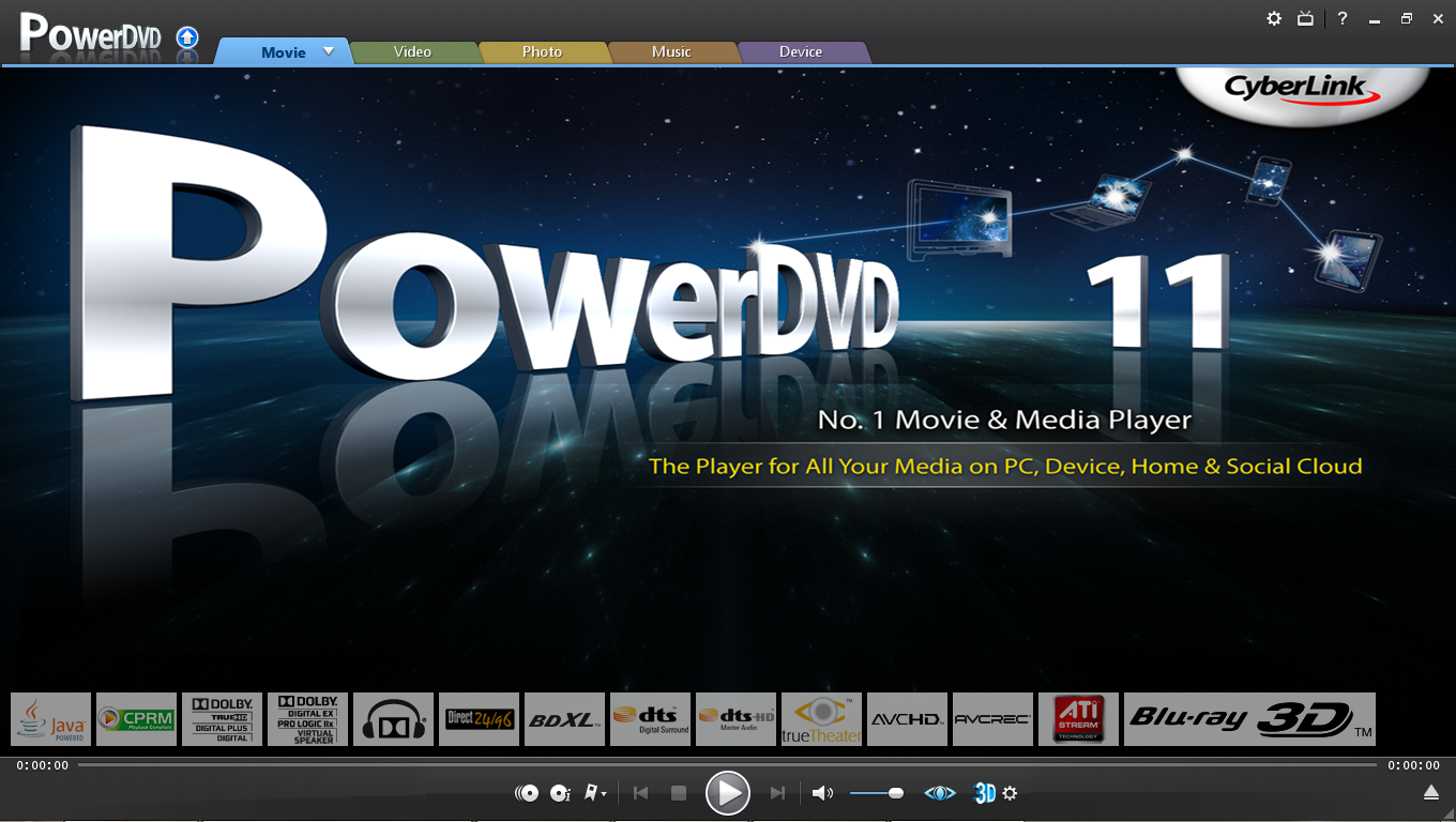 PowerDVD 18 Free Trial Download CyberLink