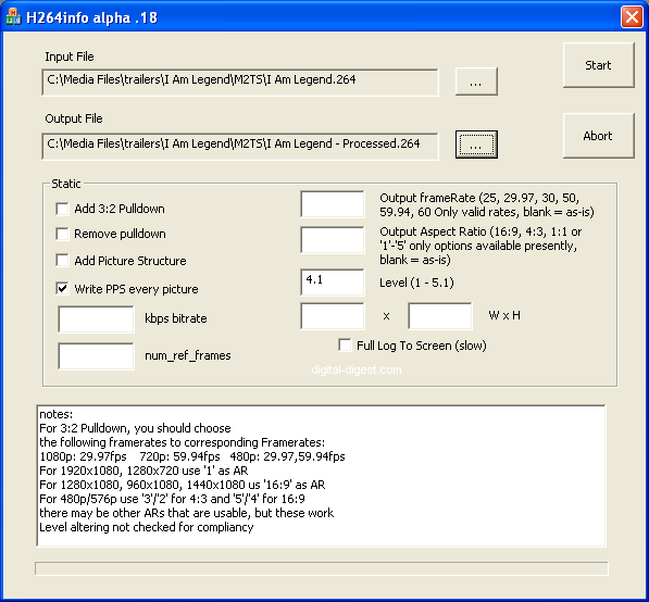 H264info