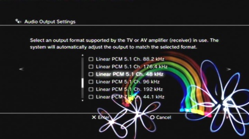 PS3: Settings -> Sound Settings -> PCM 5.1 output