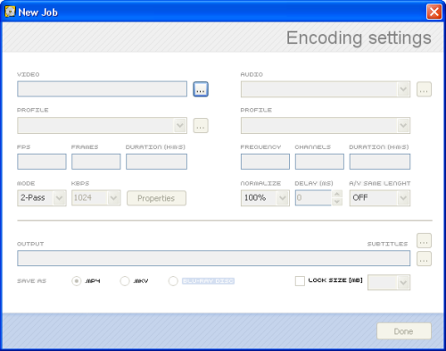 RipBot264: Encoding Settings