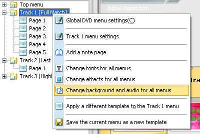 TDA: Change All Menus