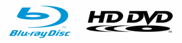 Blu-ray and HD DVD logos
