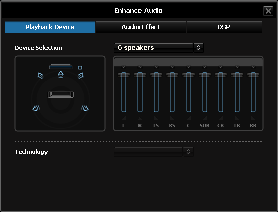 WinDVD 9's Audio Playback Device Setup