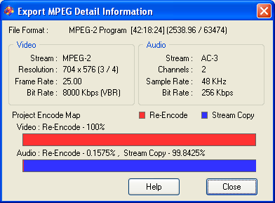 Womble MPEG Video Wizard: Re-Encoding