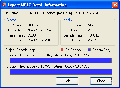 Womble MPEG Video Wizard: Re-Encoding