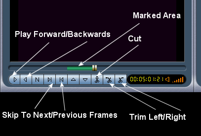 Womble MPEG Video Wizard: Input Controls