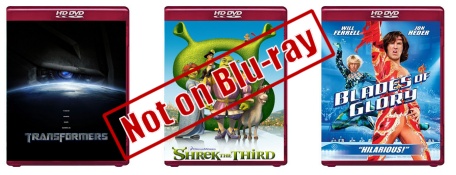Paramount, DreamWorks Animations, go HD DVD only!