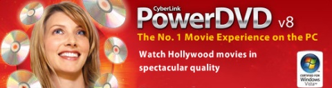 PowerDVD 8 Released!