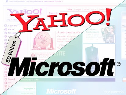 Yahoo and Microsoft