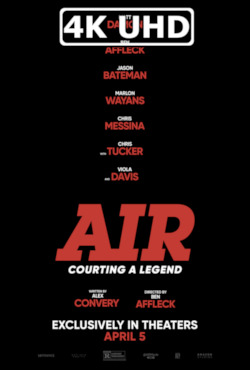 Movie Poster for Air - HEVC/MKV Original 4K Trailer