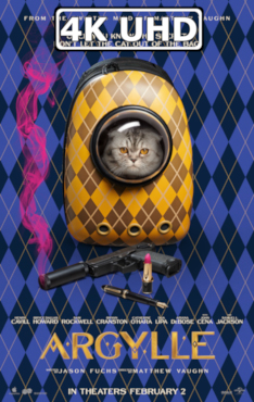 Movie Poster for Argylle - HEVC/MKV 4K Trailer
