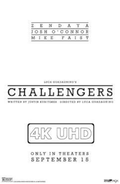 Movie Poster for Challengers - HEVC/MKV 4K Trailer