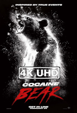 Cocaine Bear - HEVC/MKV 4K Trailer 