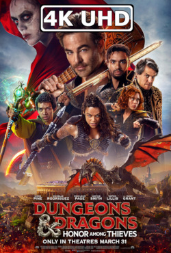 Movie Poster for Dungeons & Dragons: Honor Among Thieves - HEVC/MKV 4K Trailer #3