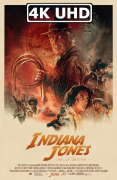 Movie Poster for Indiana Jones and the Dial of Destiny - HEVC/MKV Original 4K IMAX Trailer #2