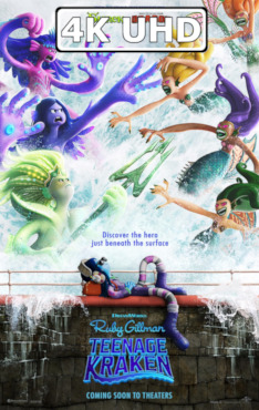 Movie Poster for Ruby Gillman, Teenage Kraken - HEVC/MKV 4K Trailer