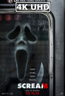 Movie Poster for Scream VI - HEVC/MKV 4K Ultra HD Trailer #2