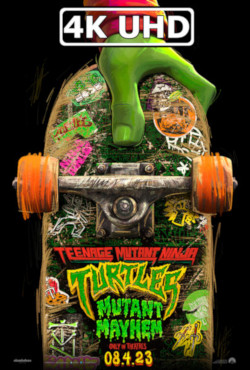 Movie Poster for Teenage Mutant Ninja Turtles: Mutant Mayhem - HEVC/MKV 4K Trailer #2