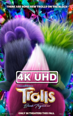Movie Poster for Trolls Band Together - HEVC/MKV 4K Ultra HD Trailer #2