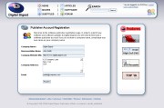 Publisher Account Registration: Example