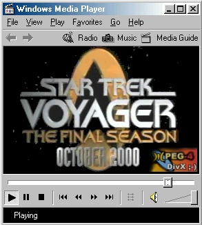 Star Trek on DivX  - coming to a Windows Media Player near you