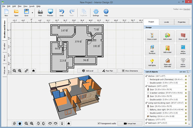 Interior Design 3D 3.25 | Software - Digital Digest