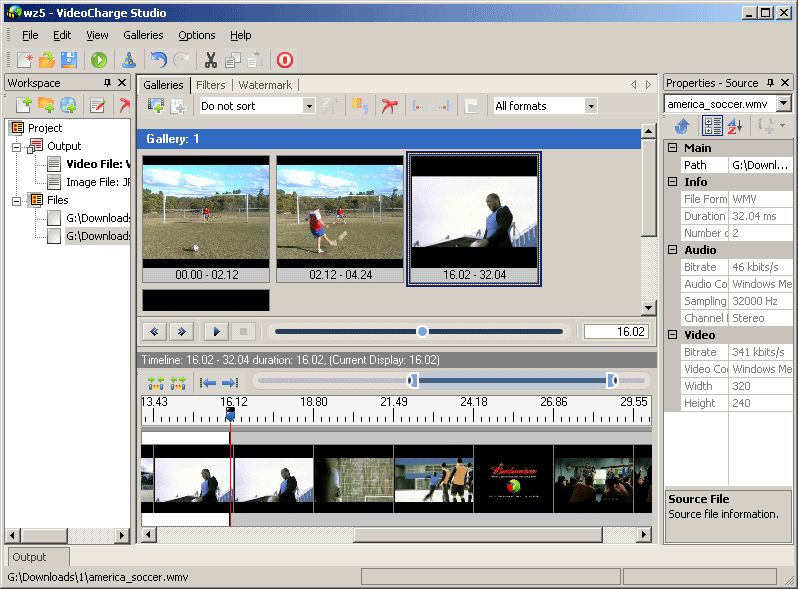 Video editing software video charge studio 2.6.2.622 crack