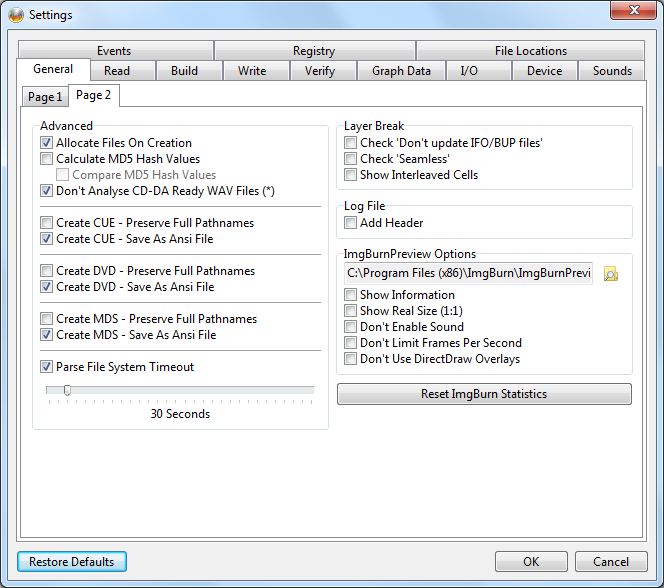 The ImgBurn Settings Guides ImgBurn Support Forum The ImgBurn Settings Guides ImgBurn Support Forum