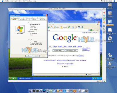 Parallels Workstation Screen Shot