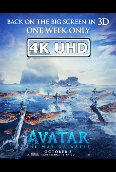 Avatar: The Way of Water - HEVC/MKV 4K Ultra HD Re-Release Trailer
