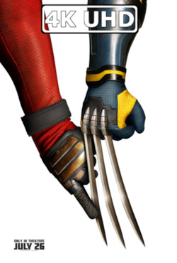 Movie Poster for Deadpool & Wolverine - HEVC/MKV 4K Ultra HD Trailer