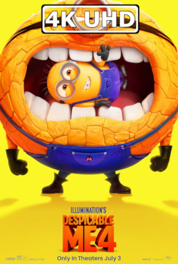 Movie Poster for Despicable Me 4 - HEVC/MKV 4K Ultra HD Trailer #2