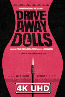 Movie Poster for Drive-Away Dolls - HEVC/MKV 4K Trailer #2
